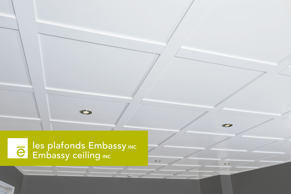 Embassy Ceiling System Embassy Ceiling Tiles Boulanger EMB80WHB Embassy Ceiling System Kit